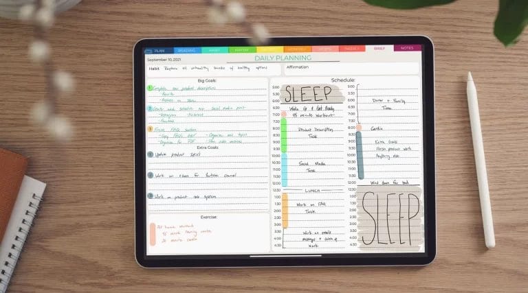 digital planning for ipad header
