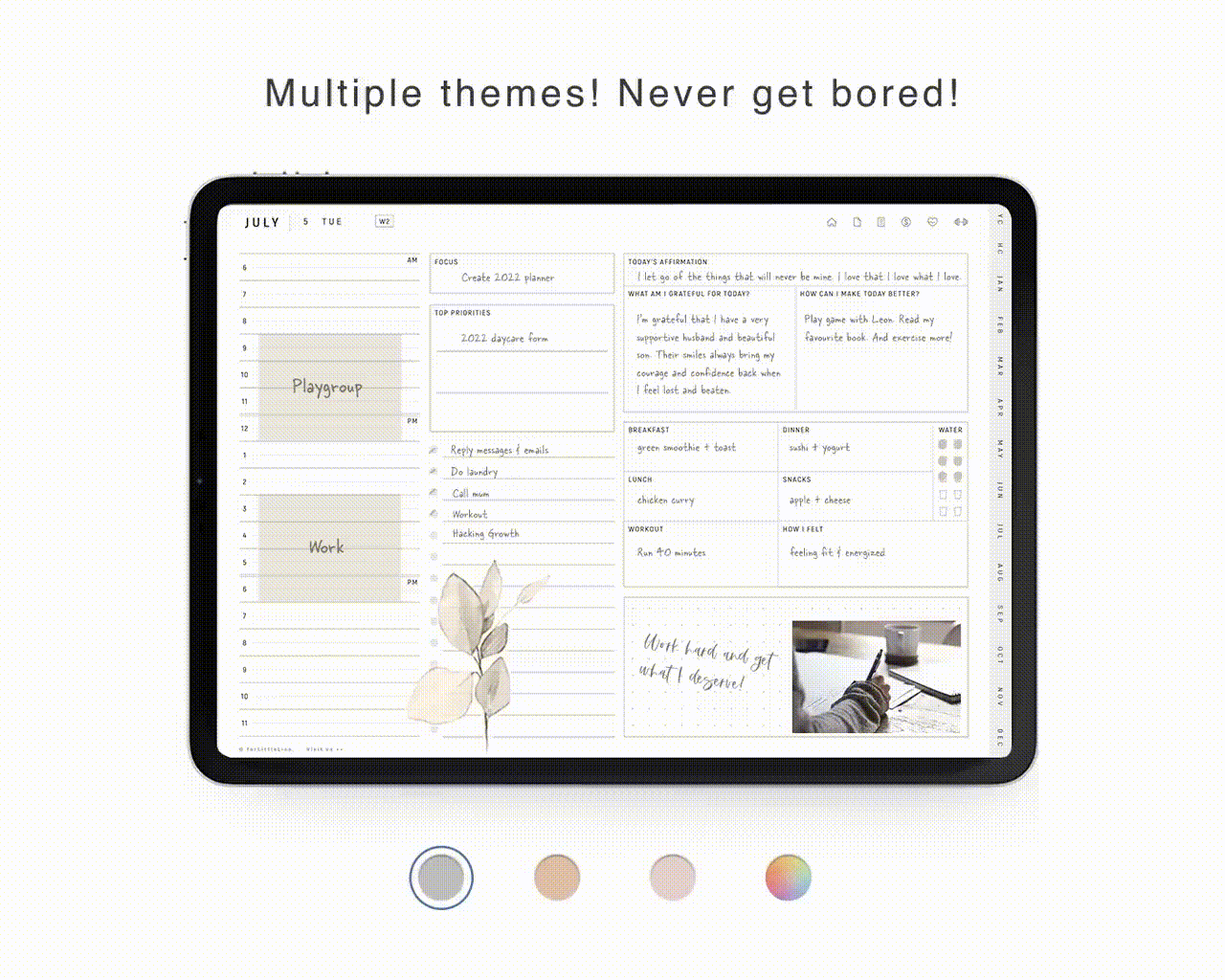 AllInOne Digital Planner 2025 & 2025 Digital Planner Boutique
