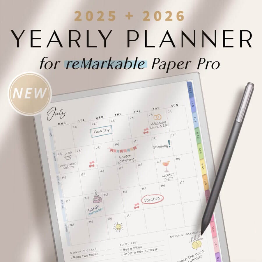 reMarkable Color Planner