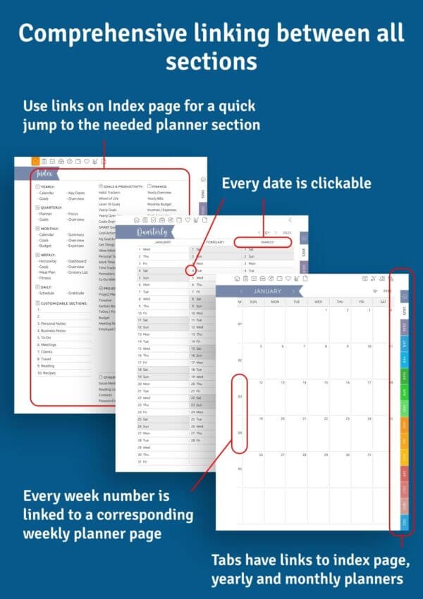 printable remarkable ultimate planner template 13