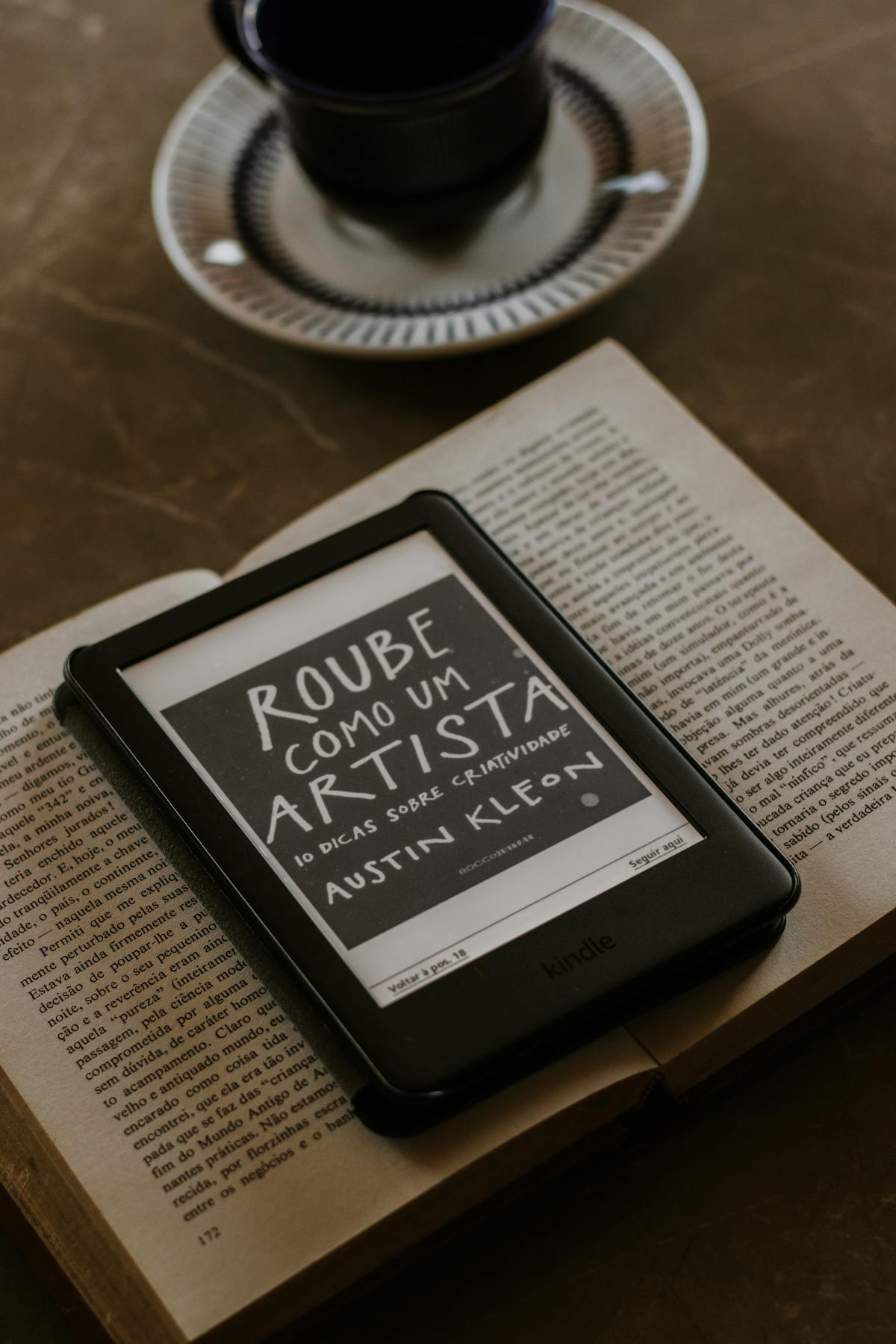 Digital Planner - Tablet On Book